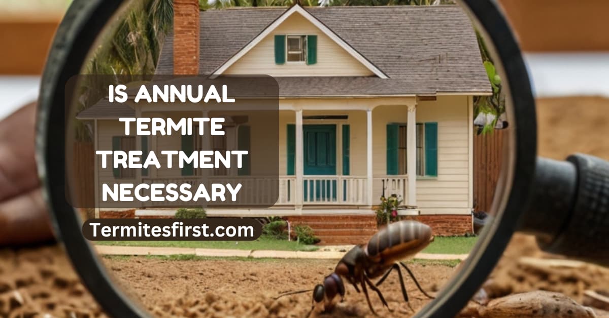 Is annual termite treatment necessary