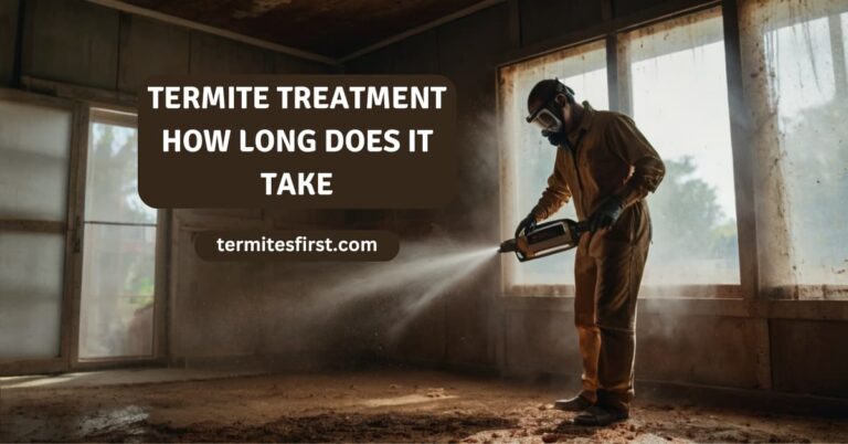 Termite treatment how long does it take