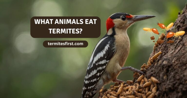 What animals eat termites