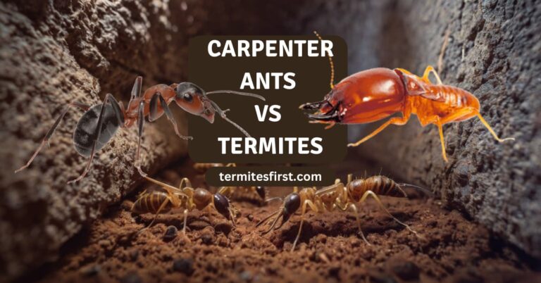 carpenter ants vs termites