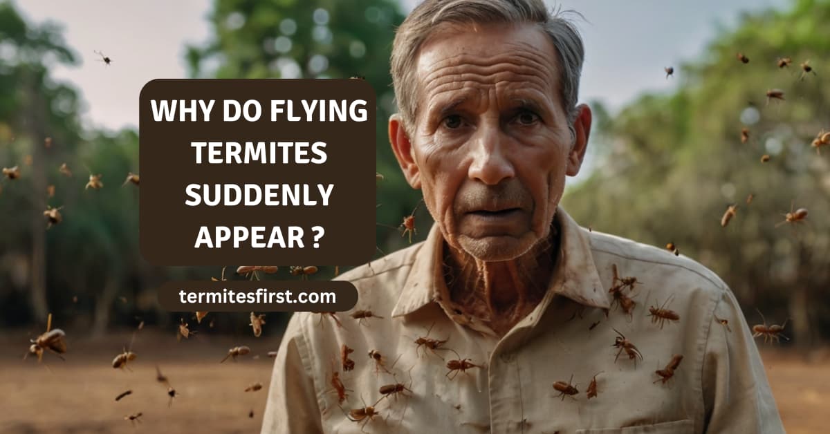 Why do flying termites suddenly appear