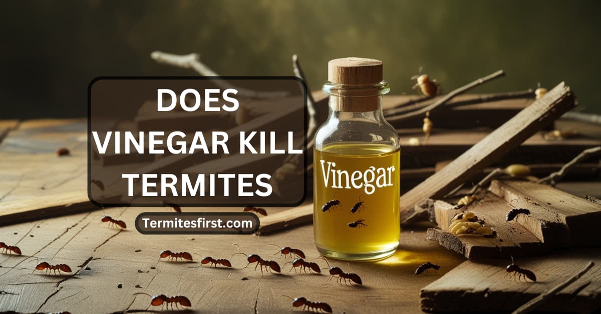 does vinegar kill termites