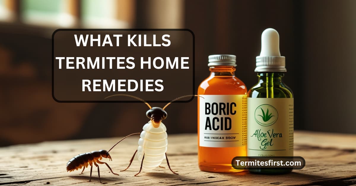 what kills termites home remedies